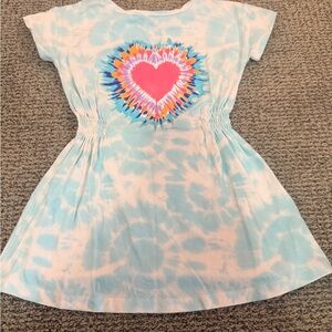 Andy & Evan Teal Heart Dress